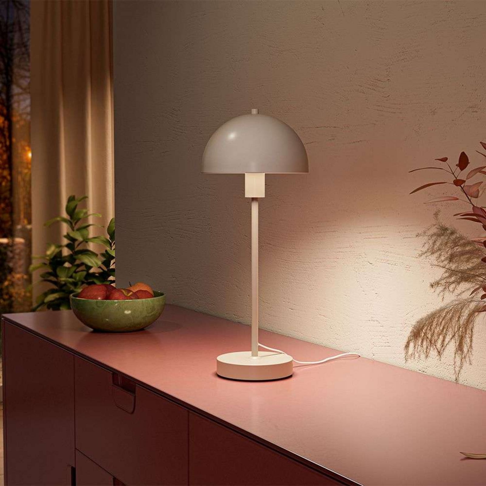 Vienda Bordlampe Putty Grå Herstal - Stue - Metal