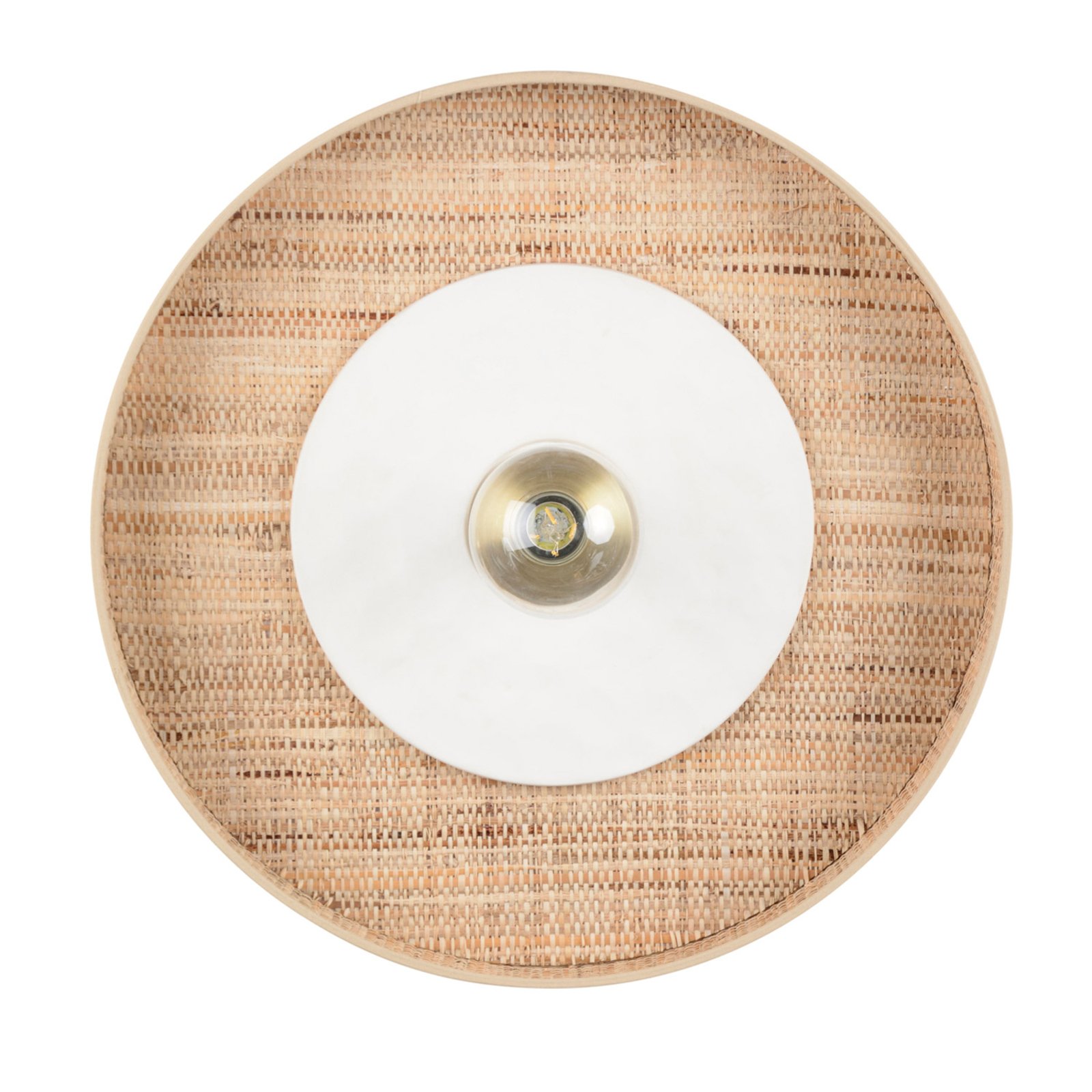 Portinatx Wandleuchte weiß, Ø50cm - MARKET SET Portinatx Wandleuchte weiß, Ø50cm - MARKET SET