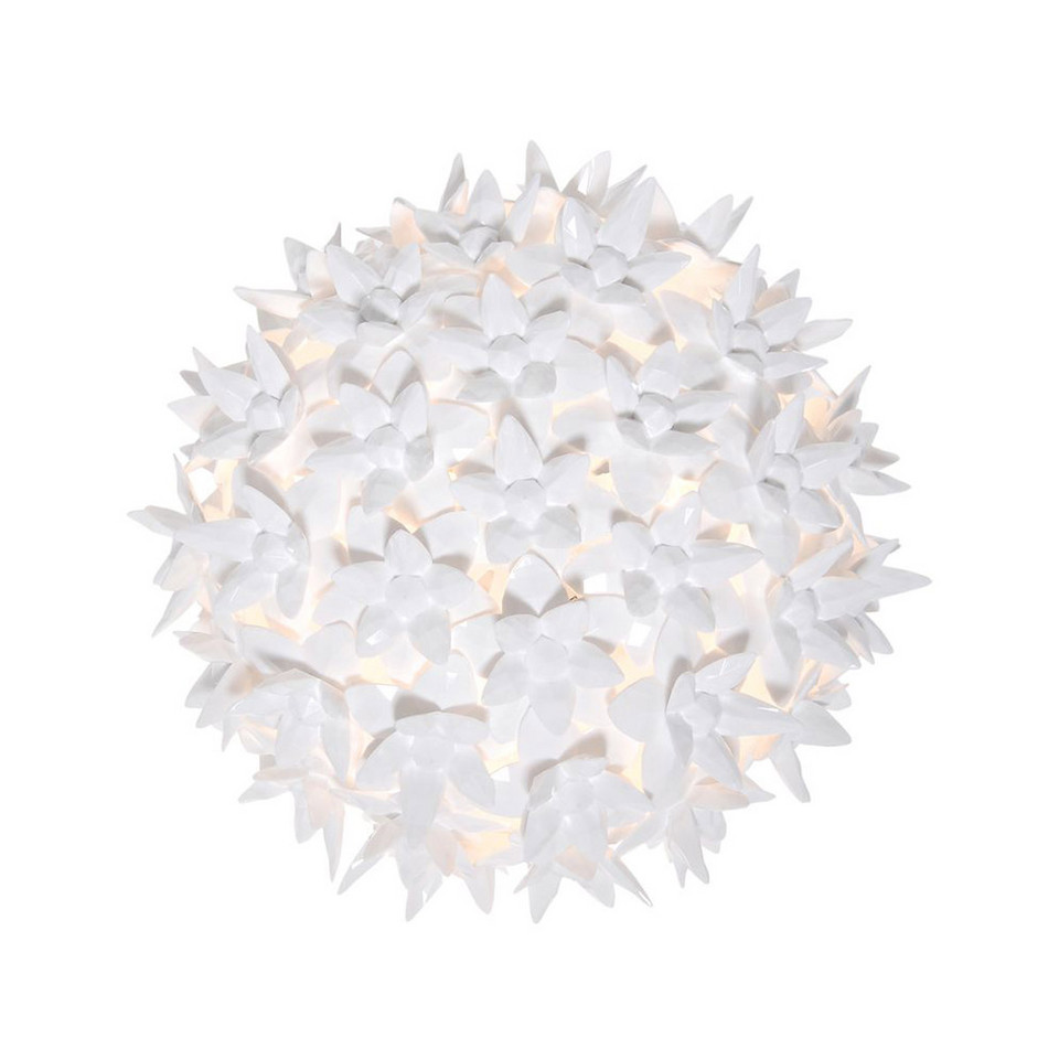 Kartell Bloom CW2 Vägglampa/Plafond, vit från Kartell