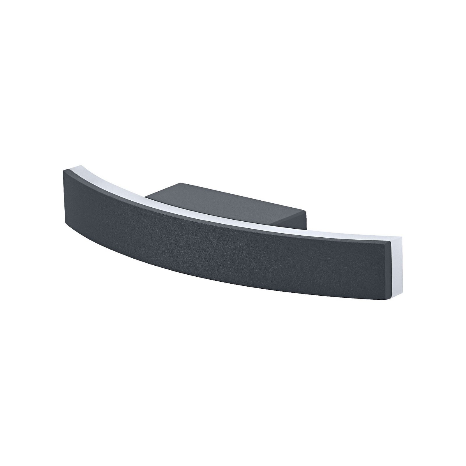 OSRAM LED-Außenwandlampe ENDURA STYLE BOW, dunkelgrau, 27 cm