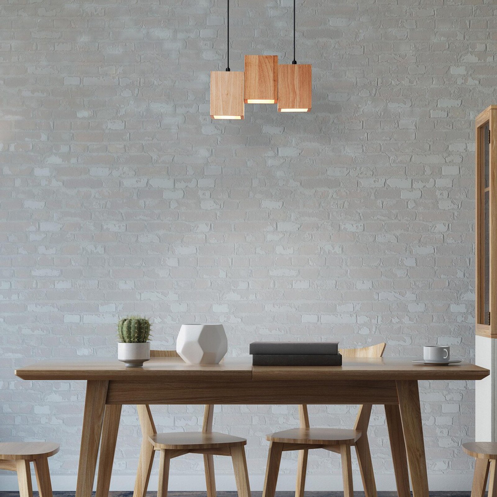 LEDVANCE SMART+ WiFi Decor Wood suspendată LED
