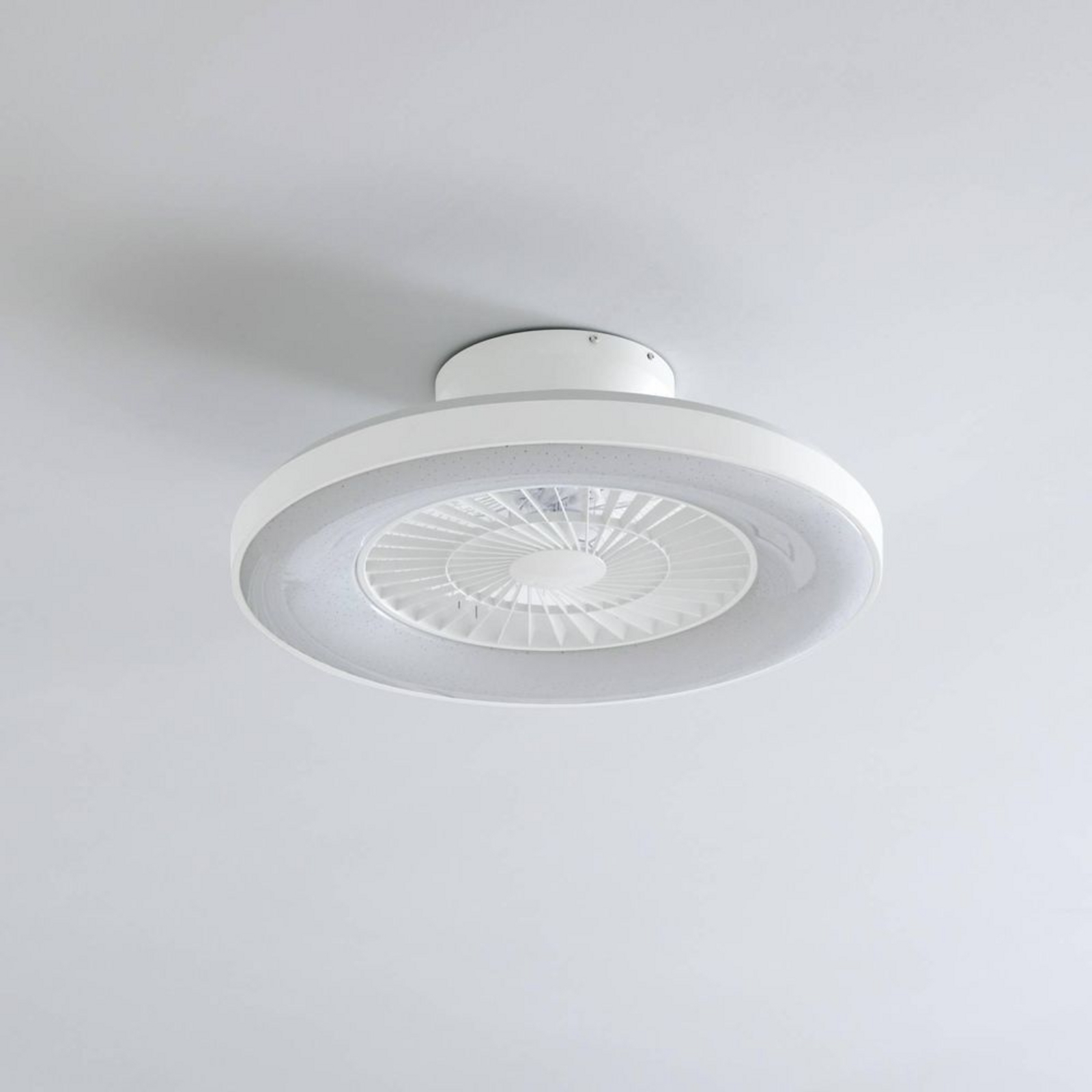 Paavo LED Smart Ventilatore a soffitto Bianco - Lindby