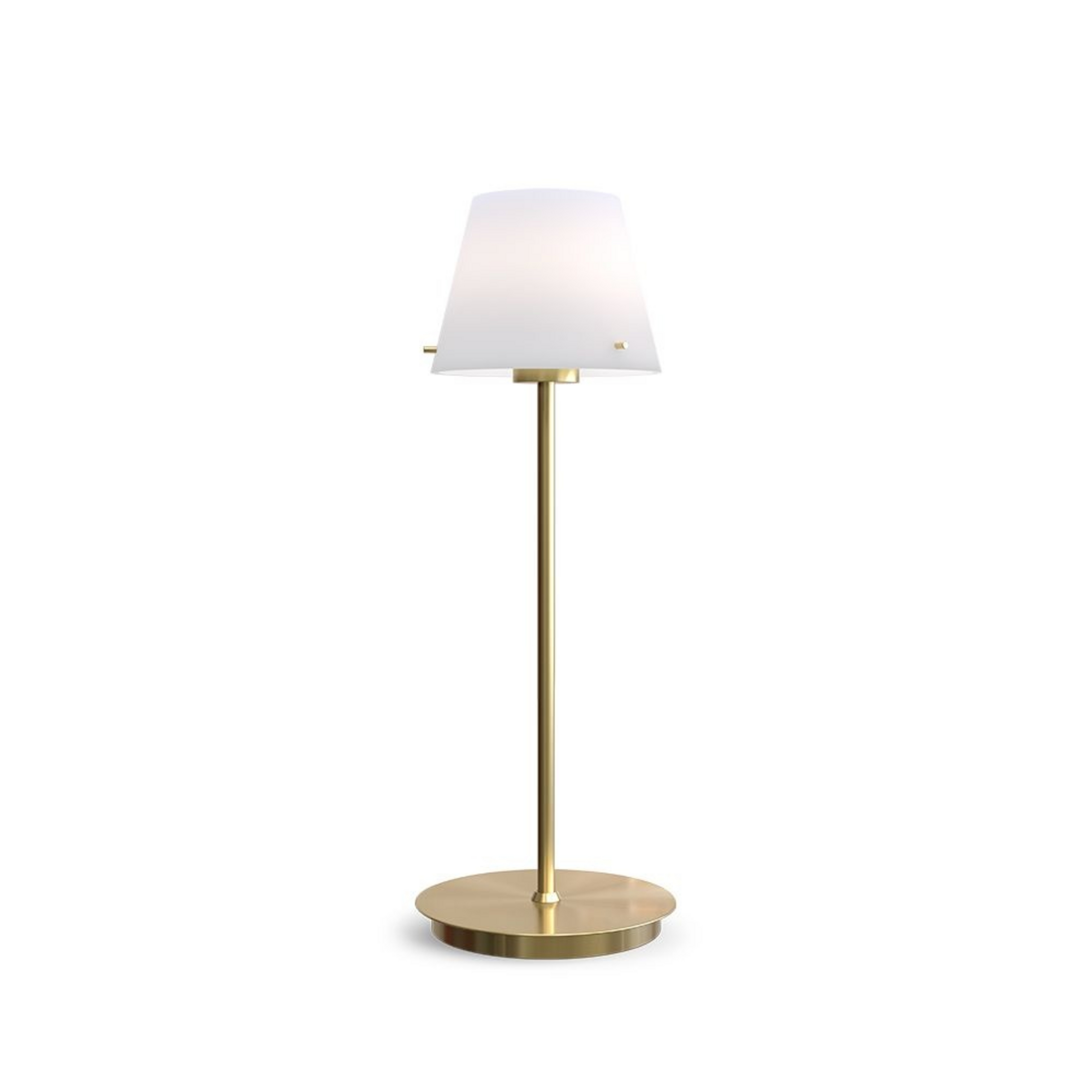 Gil Tafellamp Satin/Brass - Herstal