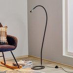 Baulmann 24.345 LED-Stehlampe Flexarm mit Textil