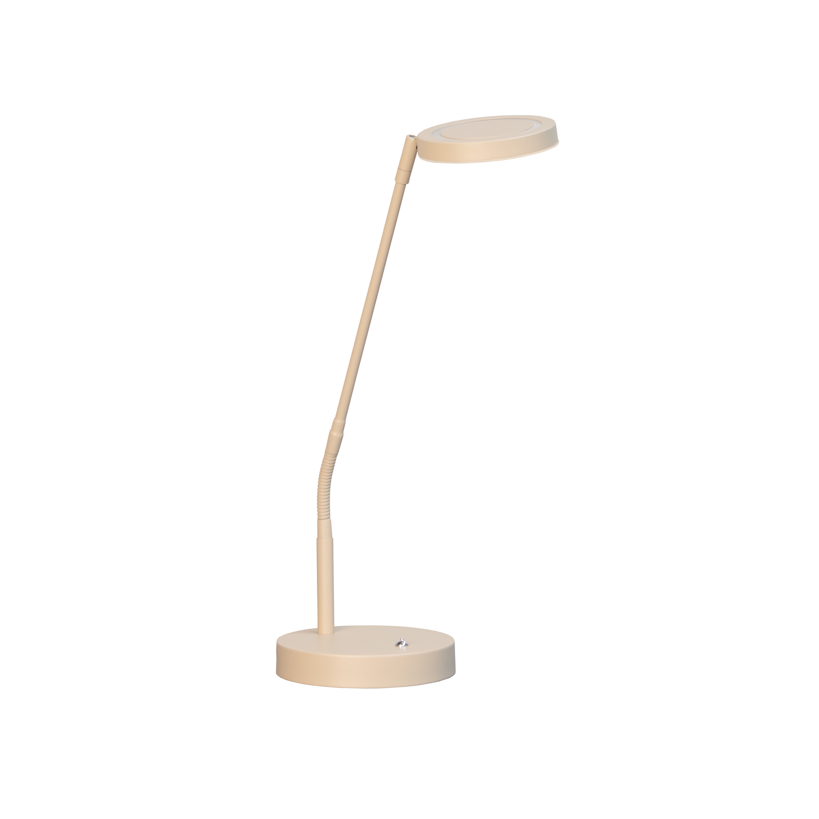 LED-Tischlampe Sorento, Höhe 48 cm, sandfarben, Metall, CCT