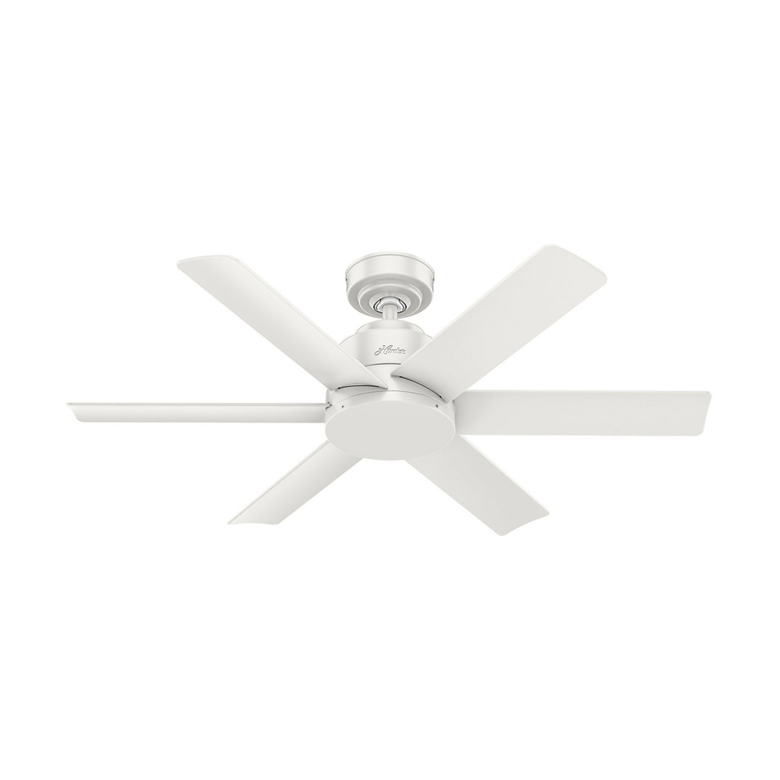 Hunter Kennicott ceiling fan, matt white