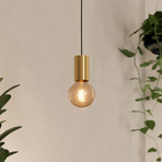 Pozueta 1 obesek, enojna svetilka, medenina