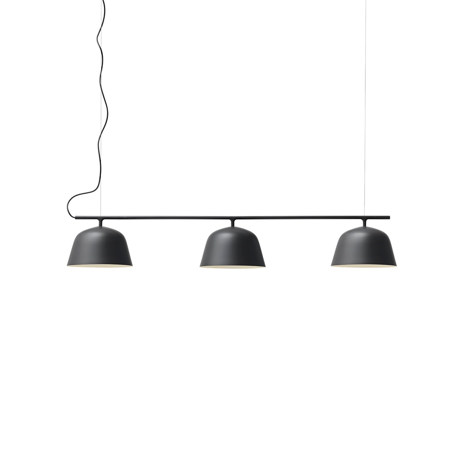 Ambit Rail Lustră Pendul Black - Muuto