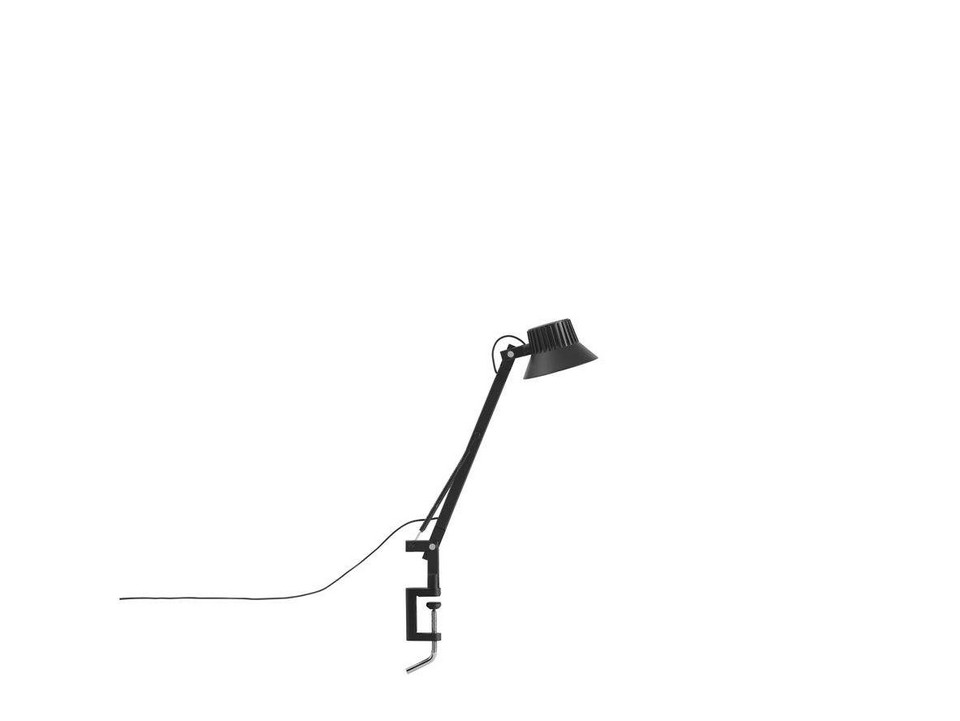 Muuto Dedicate Bordslampa w/Clamp S1, svart från Muuto