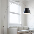 Lady Costanza Wandlamp met Dimmer Zwart/Aluminium - Luceplan