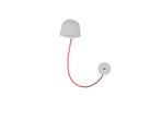 Novia W1 Applique da Parete USB Matt White - Prandina