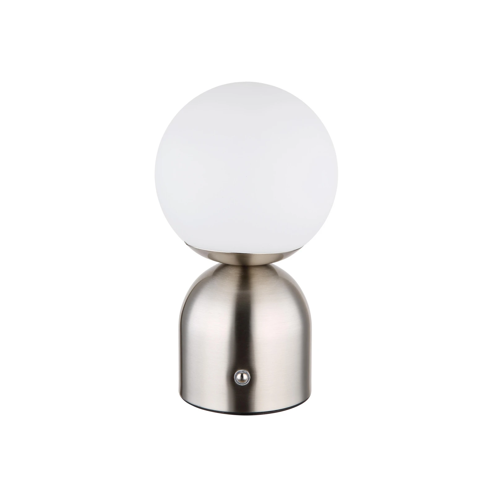 Julsy LED tafellamp, nikkelkleurig, hoogte 21 cm, CCT