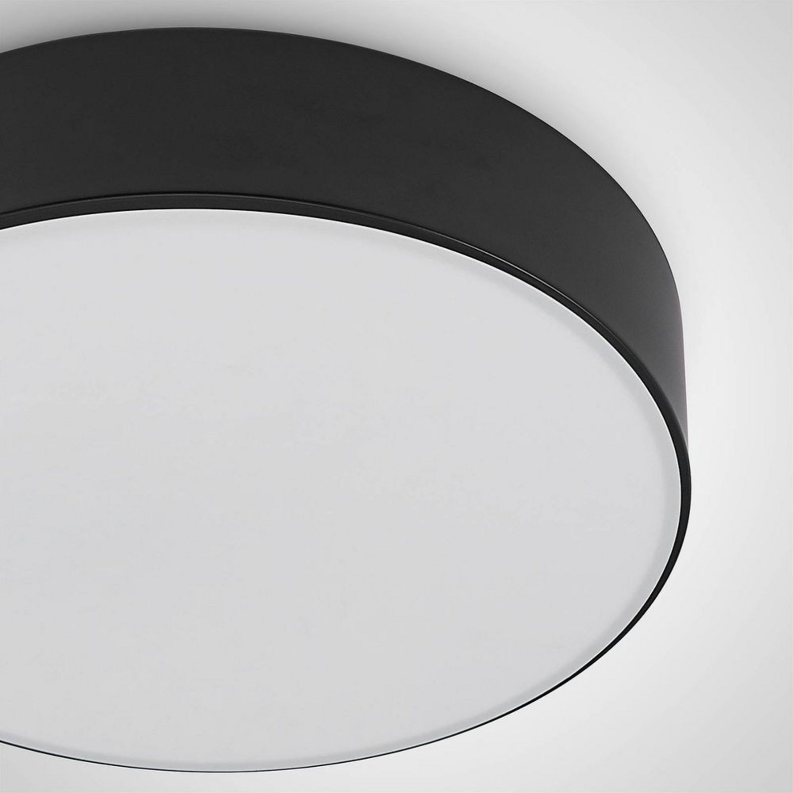 Simera LED Plafonieră Matt Black/White - Lindby