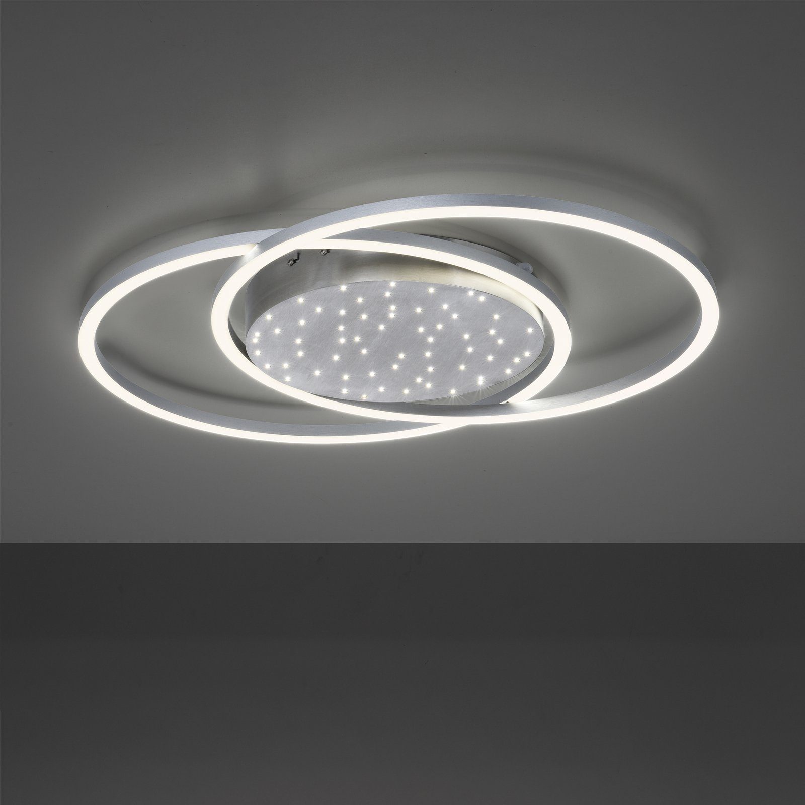 Paul Neuhaus Yuki -LED-kattovalaisin, pyöreä