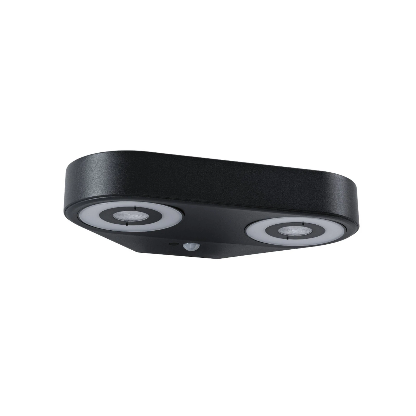 Paulmann LED-Sensor-Wandlampe Silma anthrazit 2-flammig IP44