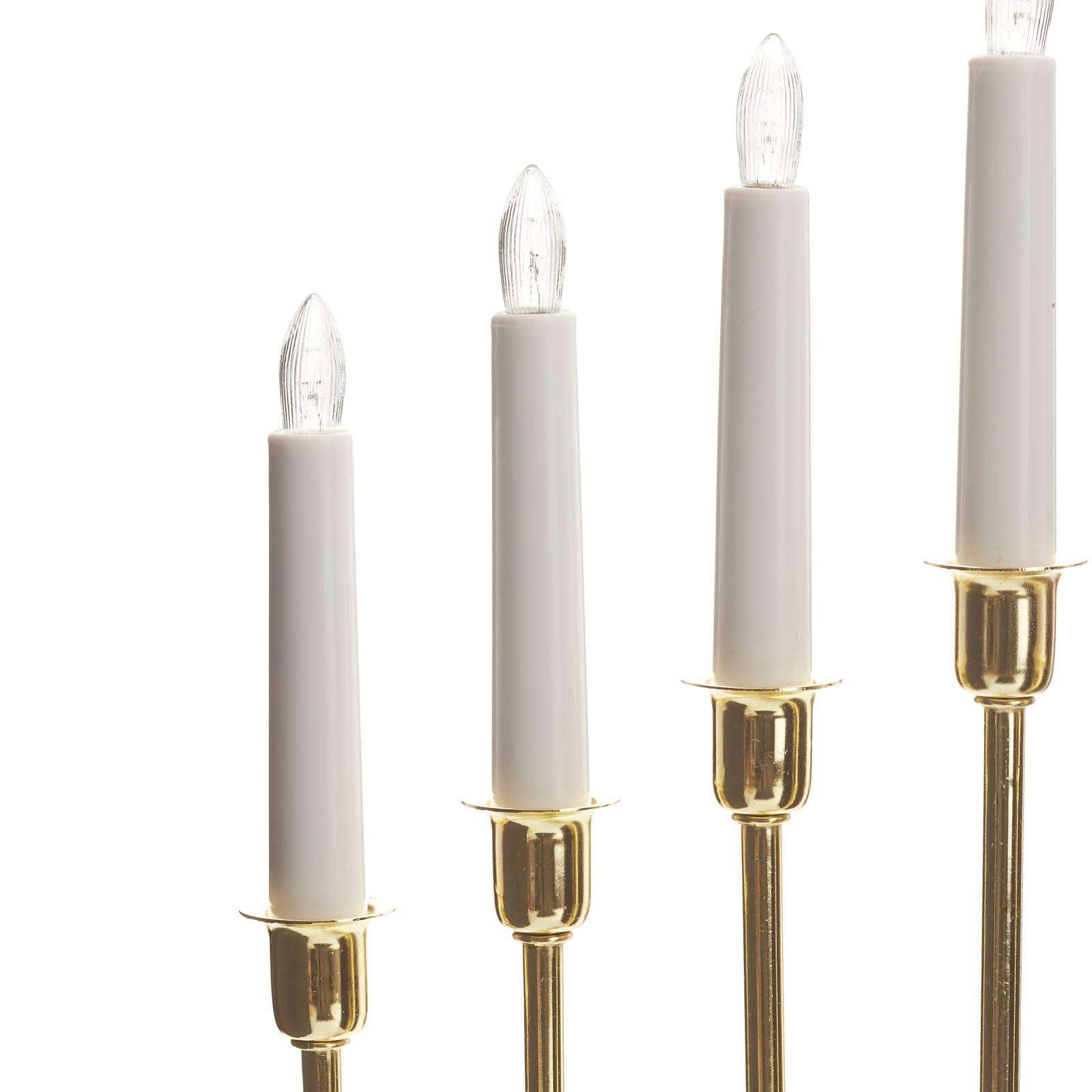 Kerzenleuchter Kristina, Höhe 47 cm, E10 LED, 7-flg., Metall günstig online kaufen