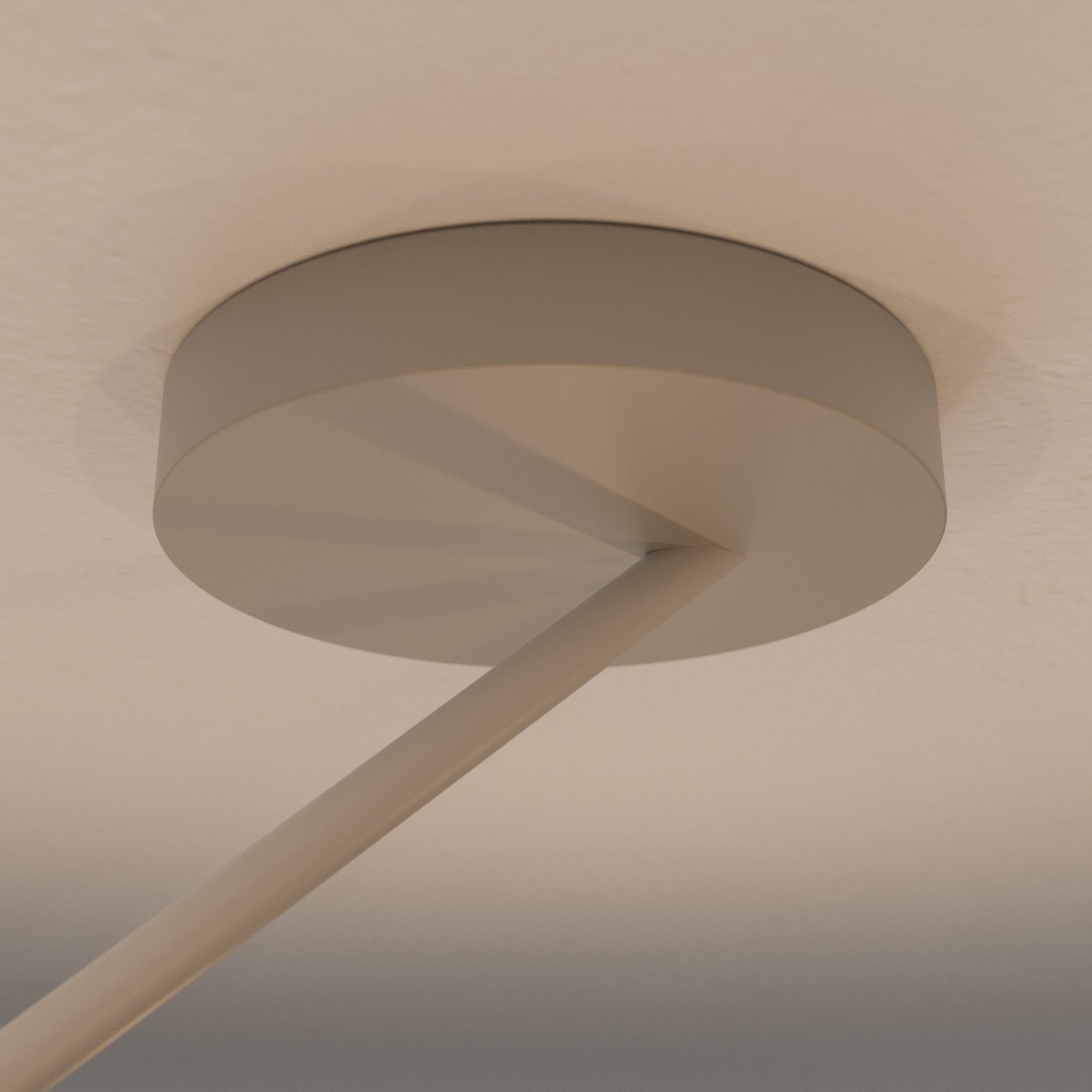 Bopp Stella ceiling lamp 1ring Ø 30cm aluminium/white