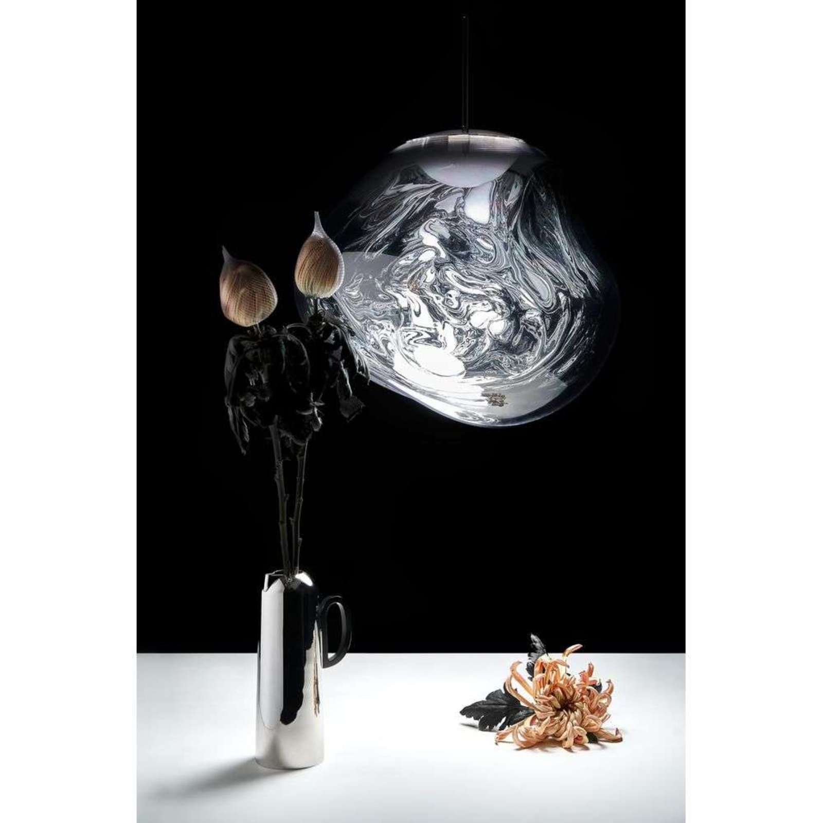 Melt LED Candeeiro Suspenso Smoke - Tom Dixon