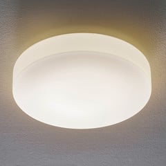 Bega 50652 Plafón LED cristal opal 3.000K Ø39cm