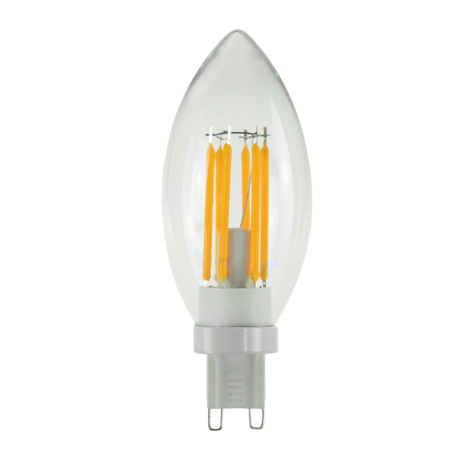 SEGULA candle LED bulb G9 3 W filament dim 2,200 K