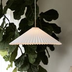 PR Home Lampă suspendată Dora, Ø 60 cm, hârtie, alb