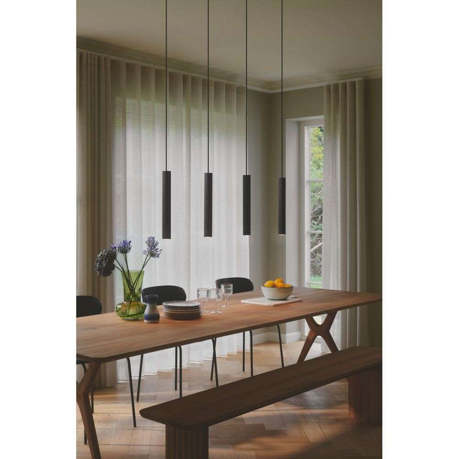 Vico 4-Rail Lustră Pendul Black - Nordlux