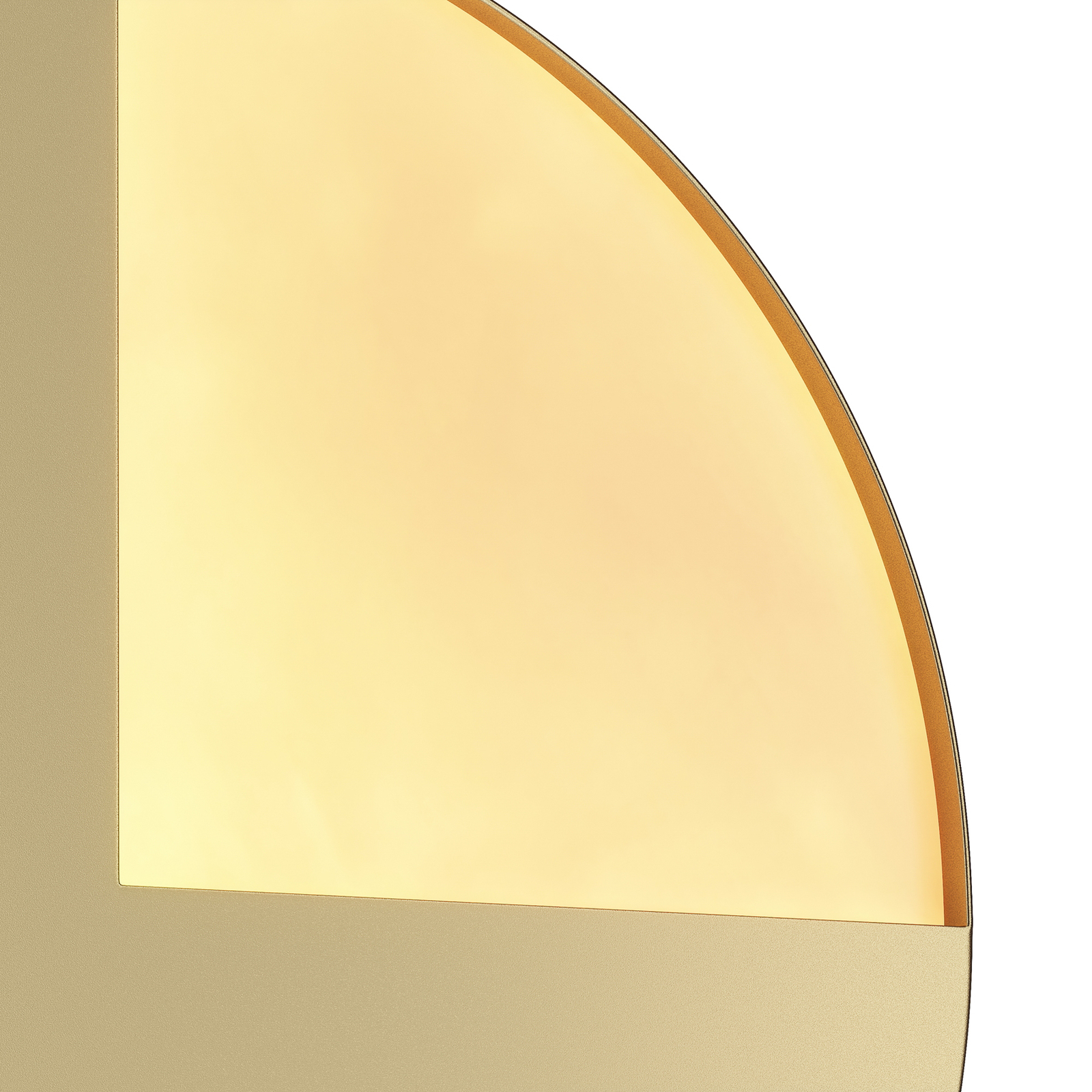 Maytoni Jupiter LED zidna svjetiljka, zlatna, Ø 18,4 cm