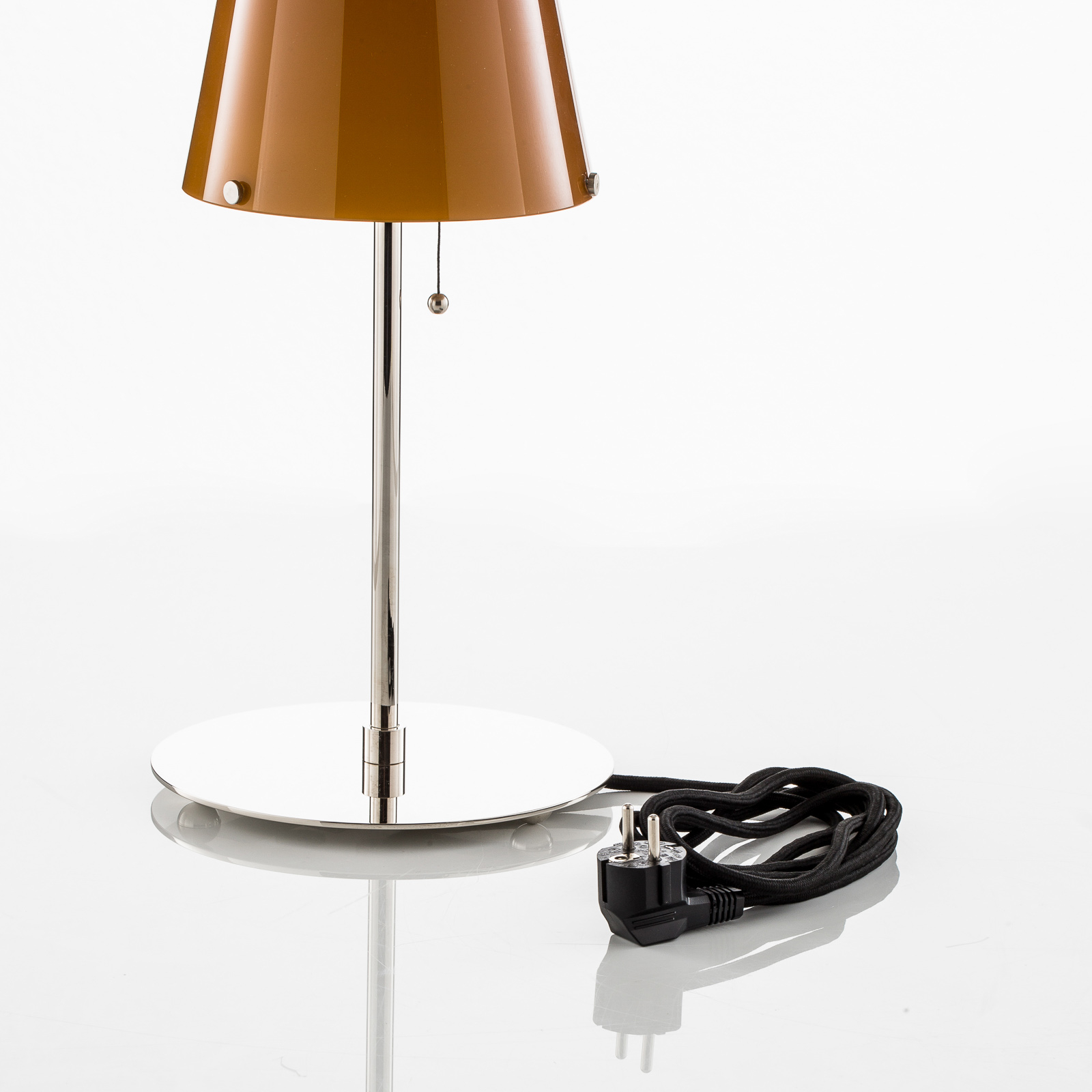 TECNOLUMEN Walter Schnepel stolová lampa, oranžová