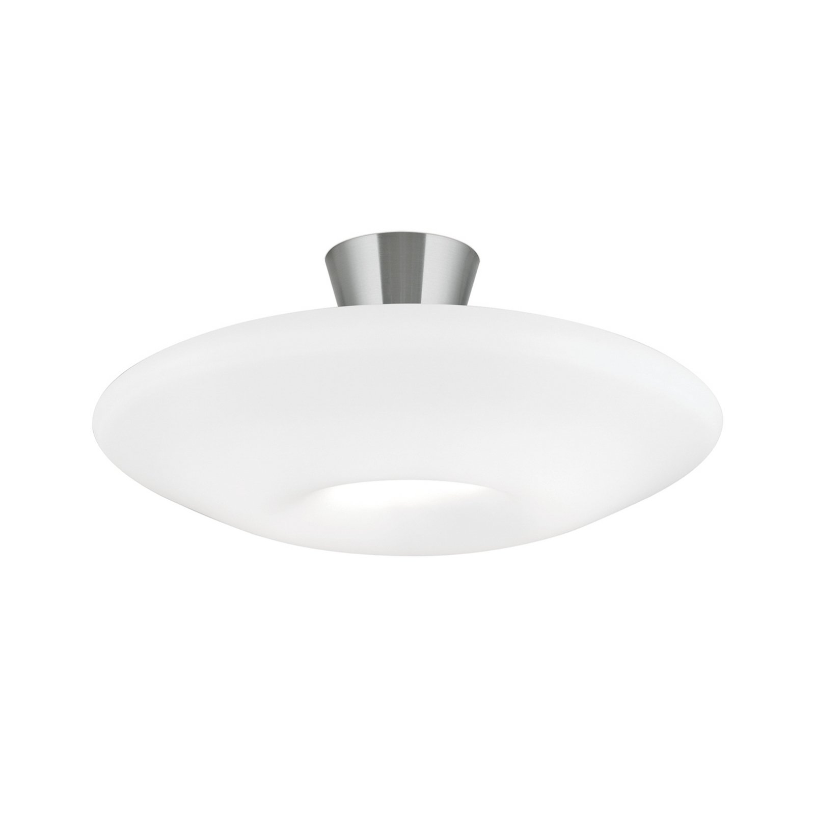 Malu Ceiling Light Made of Silk Matte Opal Glass