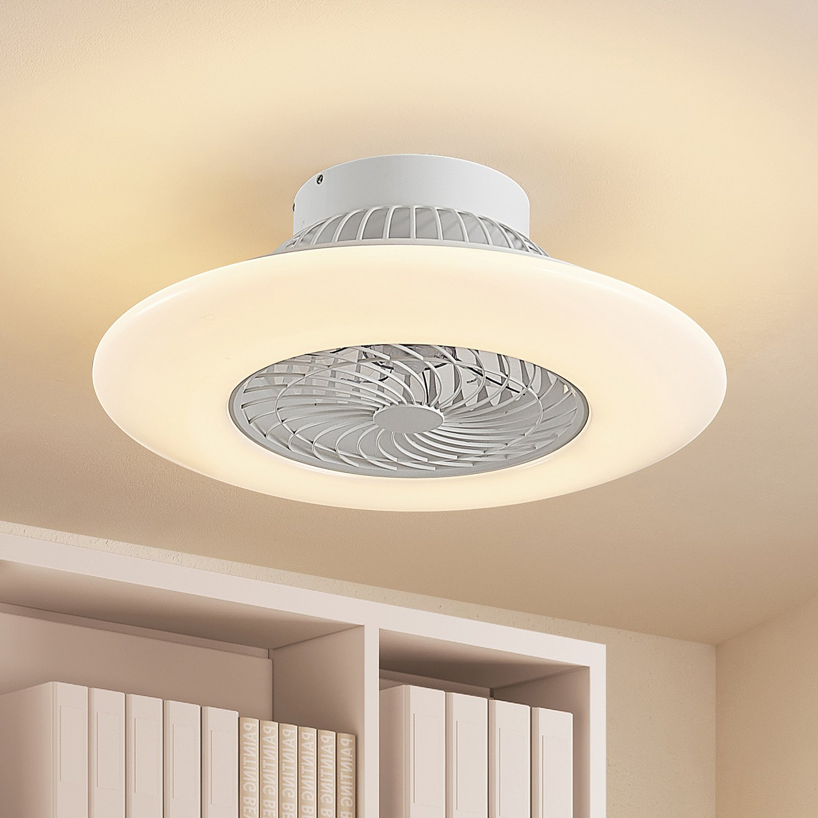 Starluna Arnick LED stropní ventilátor, bílá