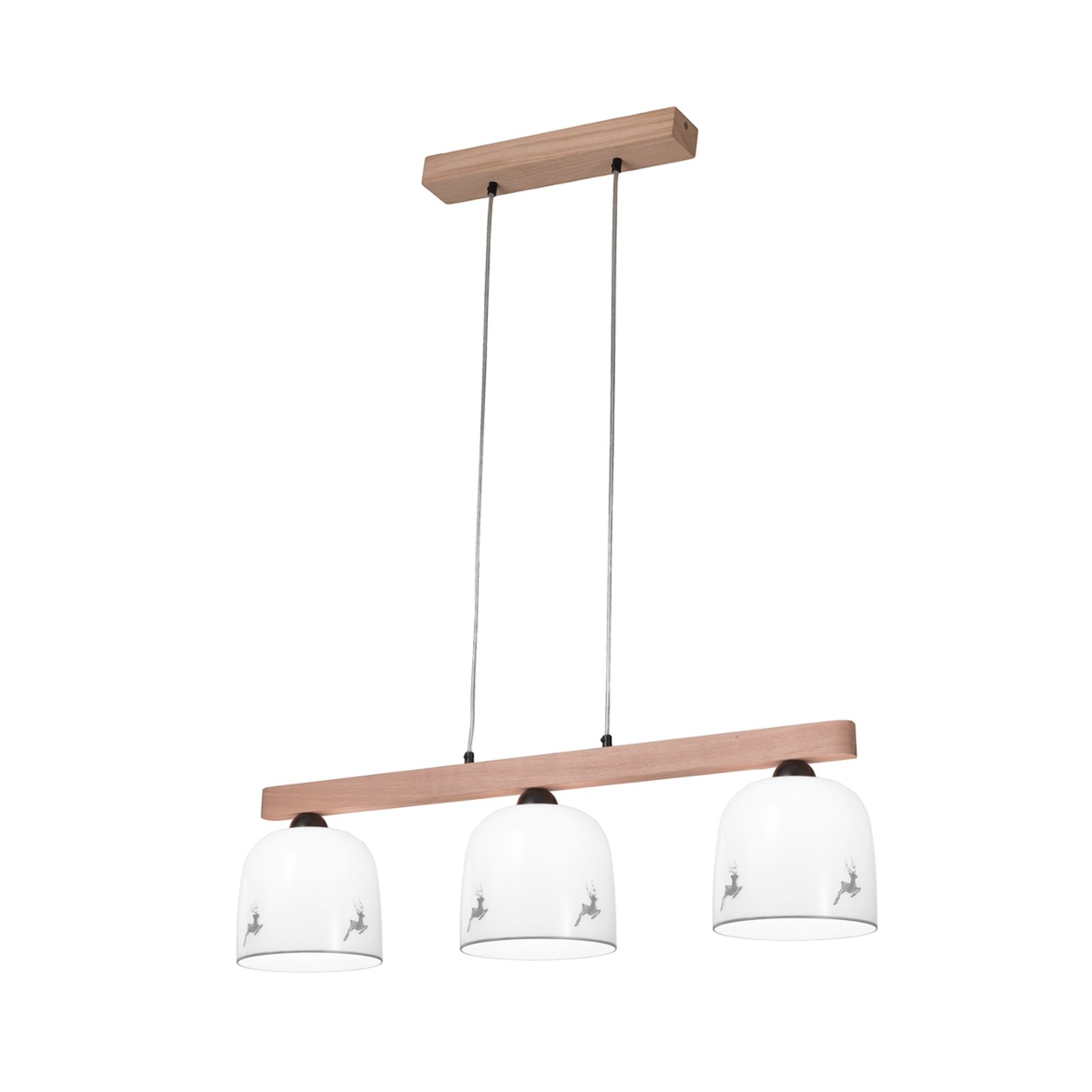 KOLARZ Suspension Chalet, blanc/cerf gris, longueur 88 cm