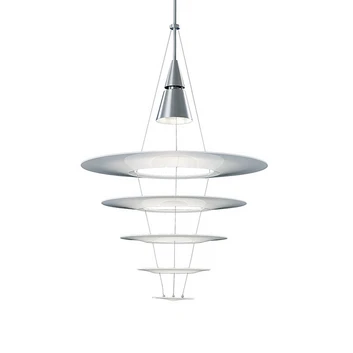 Enigma 545 Pendelleuchte Brushed Alu - Louis Poulsen