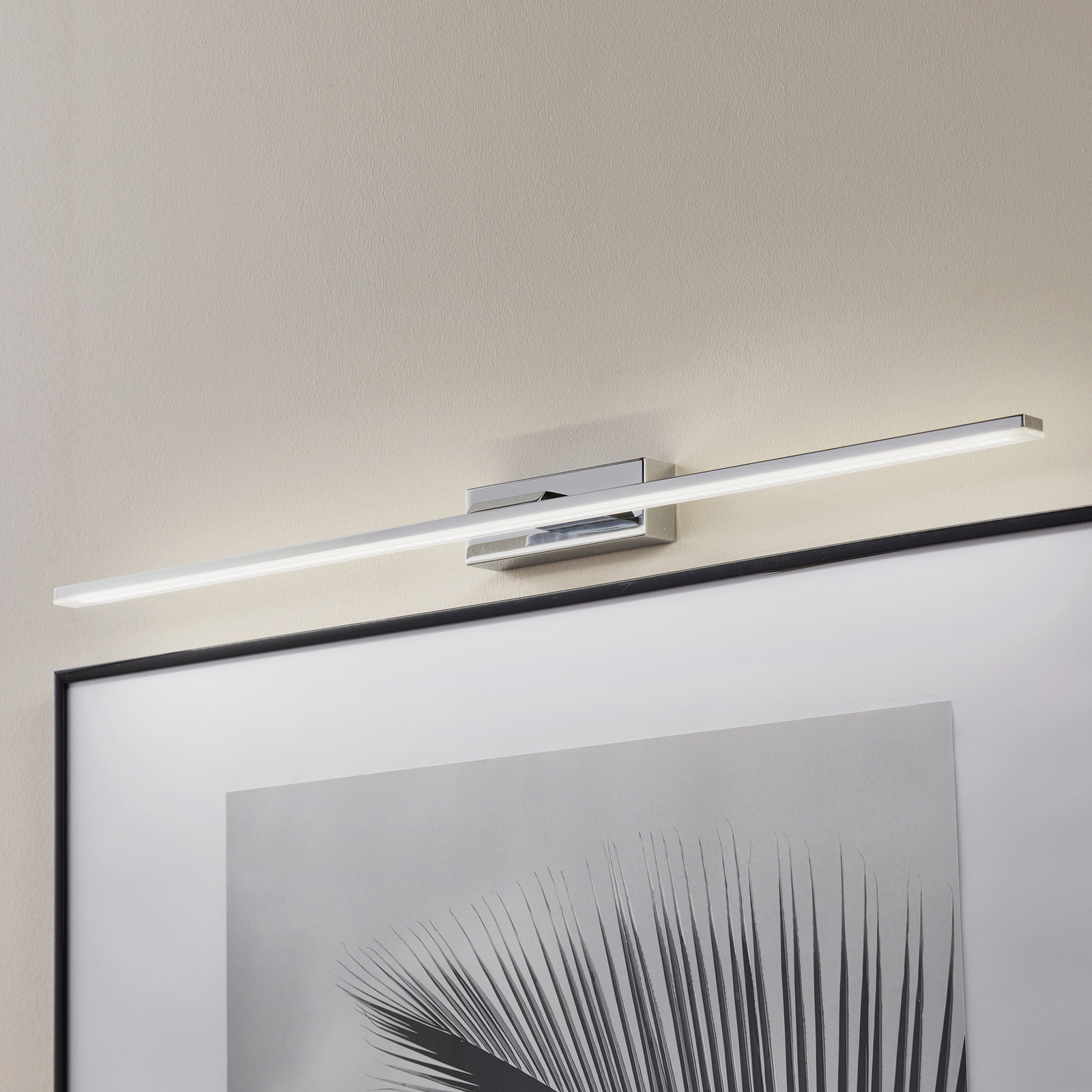 LED-Wandleuchte Miroir 80 cm chrom 4000K