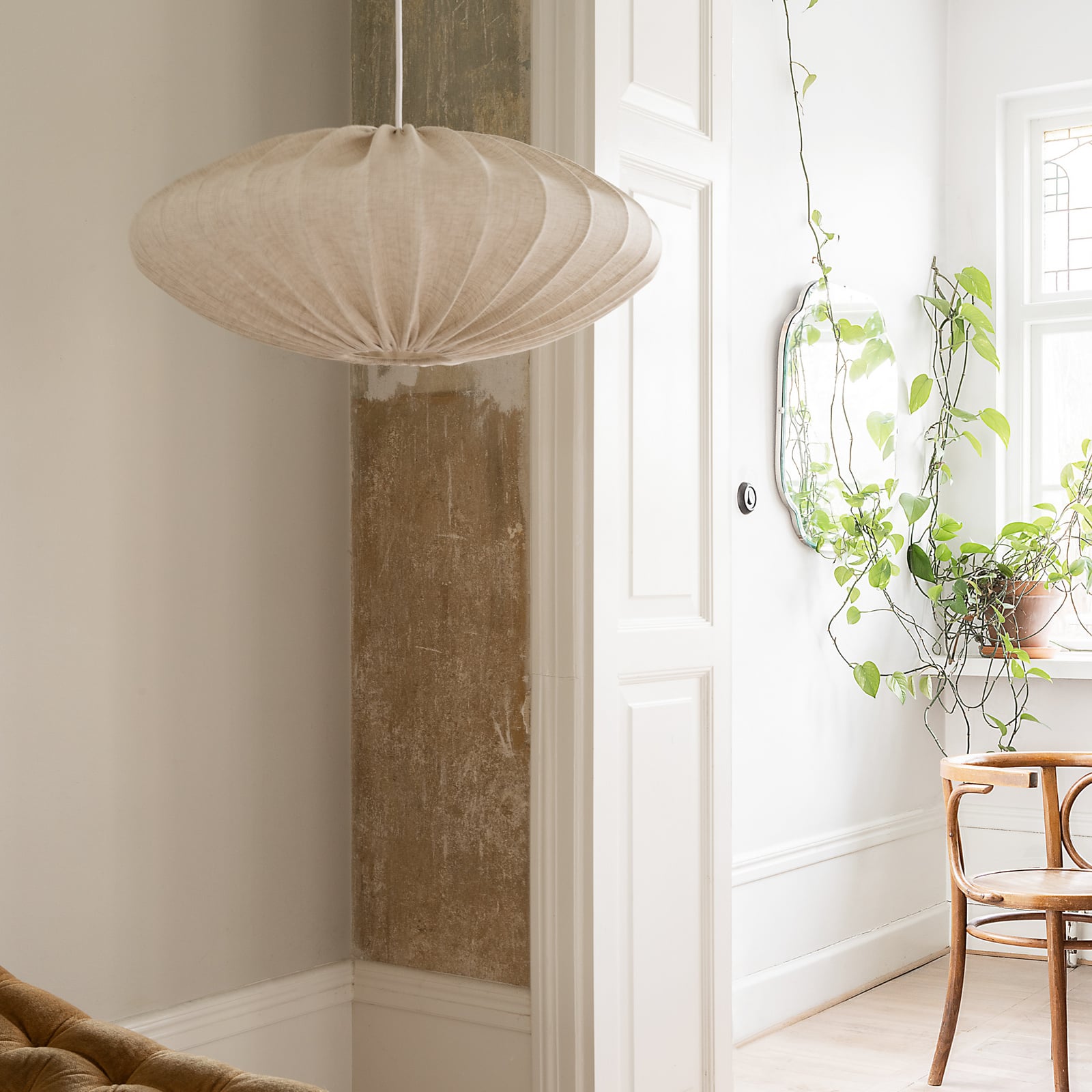 Ellipse 65 Schirm Linen Natural - Watt & Veke Ellipse 65 Schirm Linen Natural - Watt & Veke
