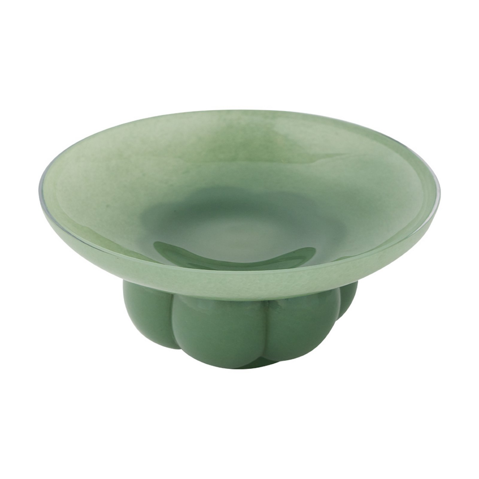 Uva tál, pasztellzöld, üveg, Ø 33 cm - AYTM