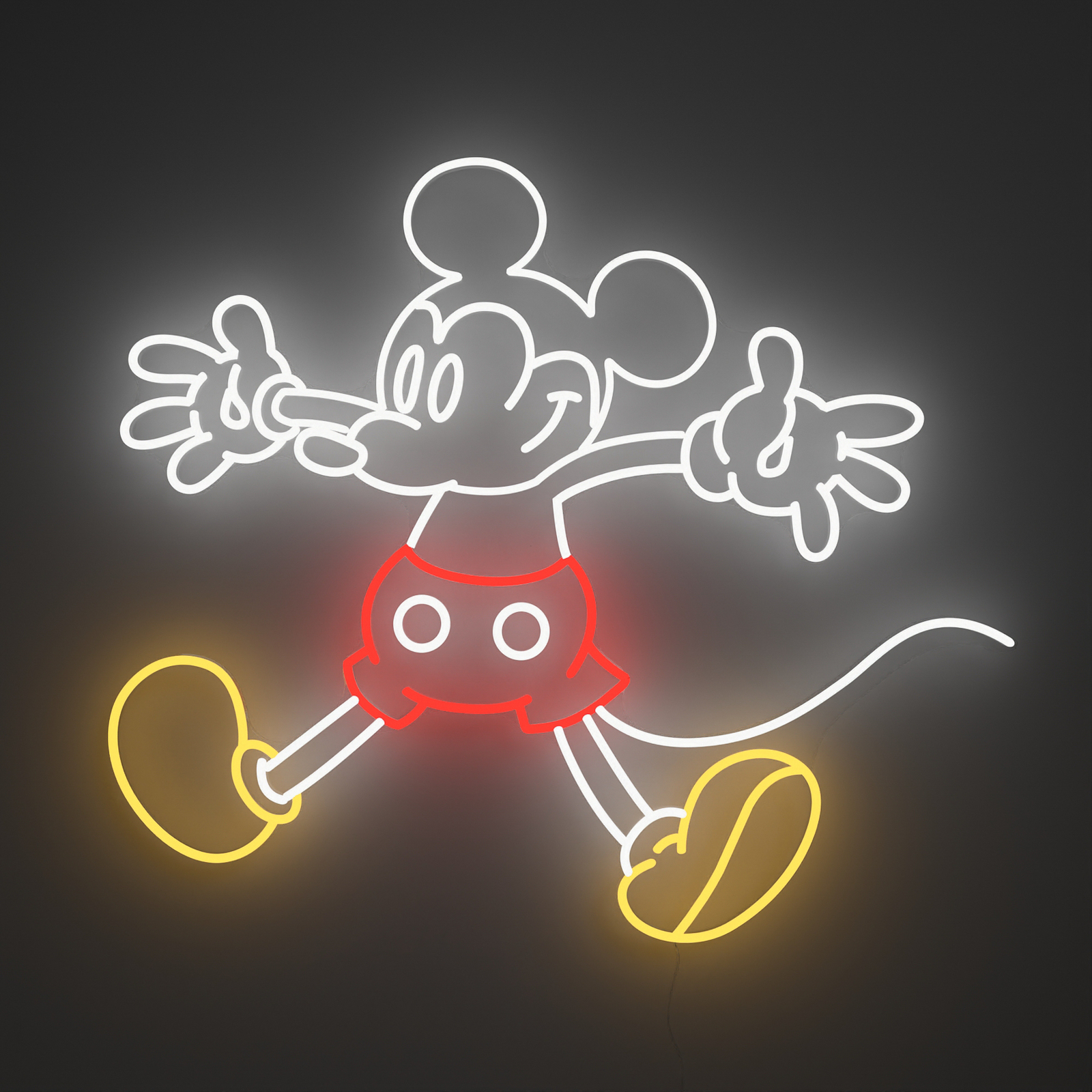 "YellowPop Disney" milžiniškas Mickey sieninis šviestuvas
