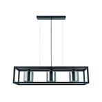 EGLO Brisling lampă suspendată, 3 becuri, negru