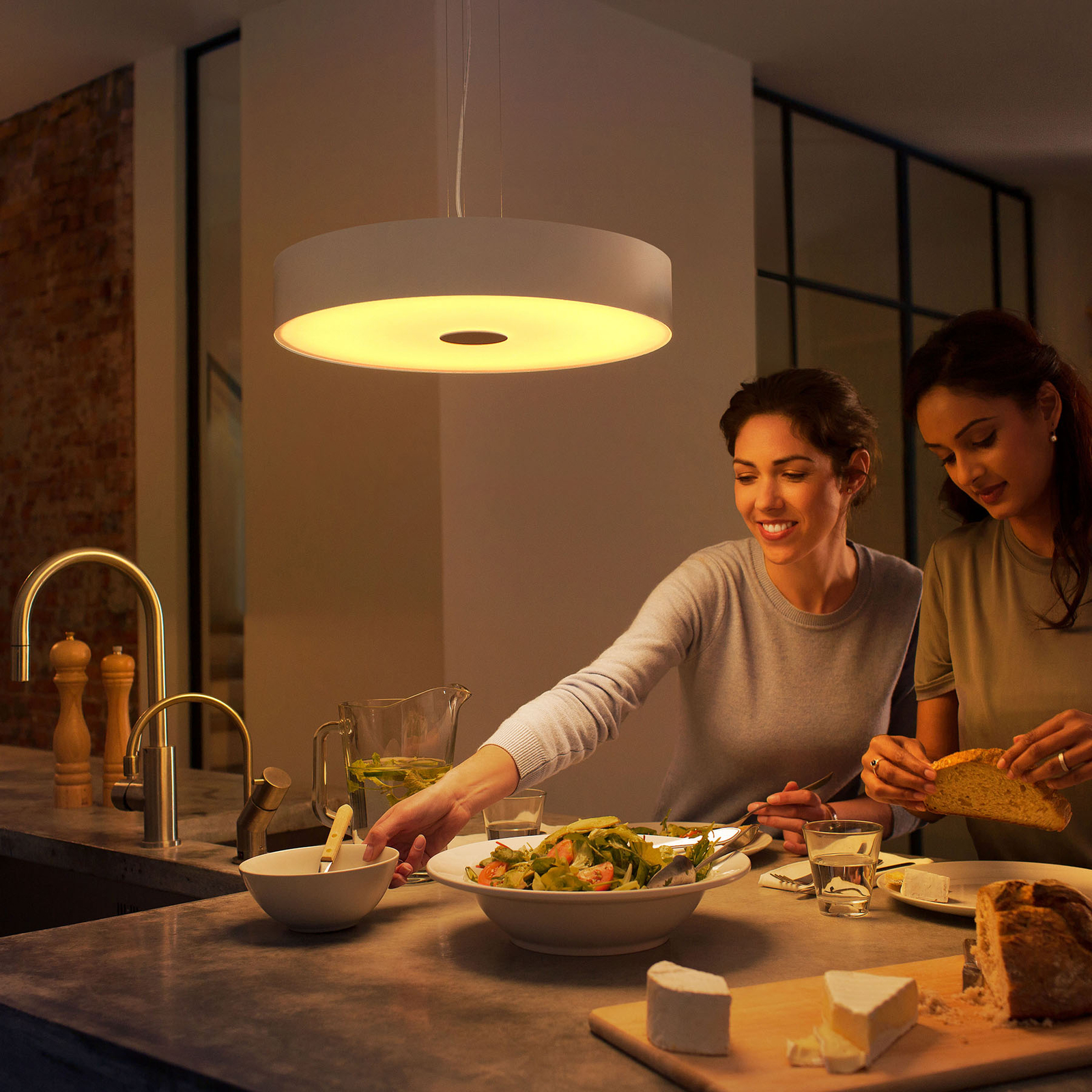 Philips Hue Ambiance hanglamp wit Lampen24.be
