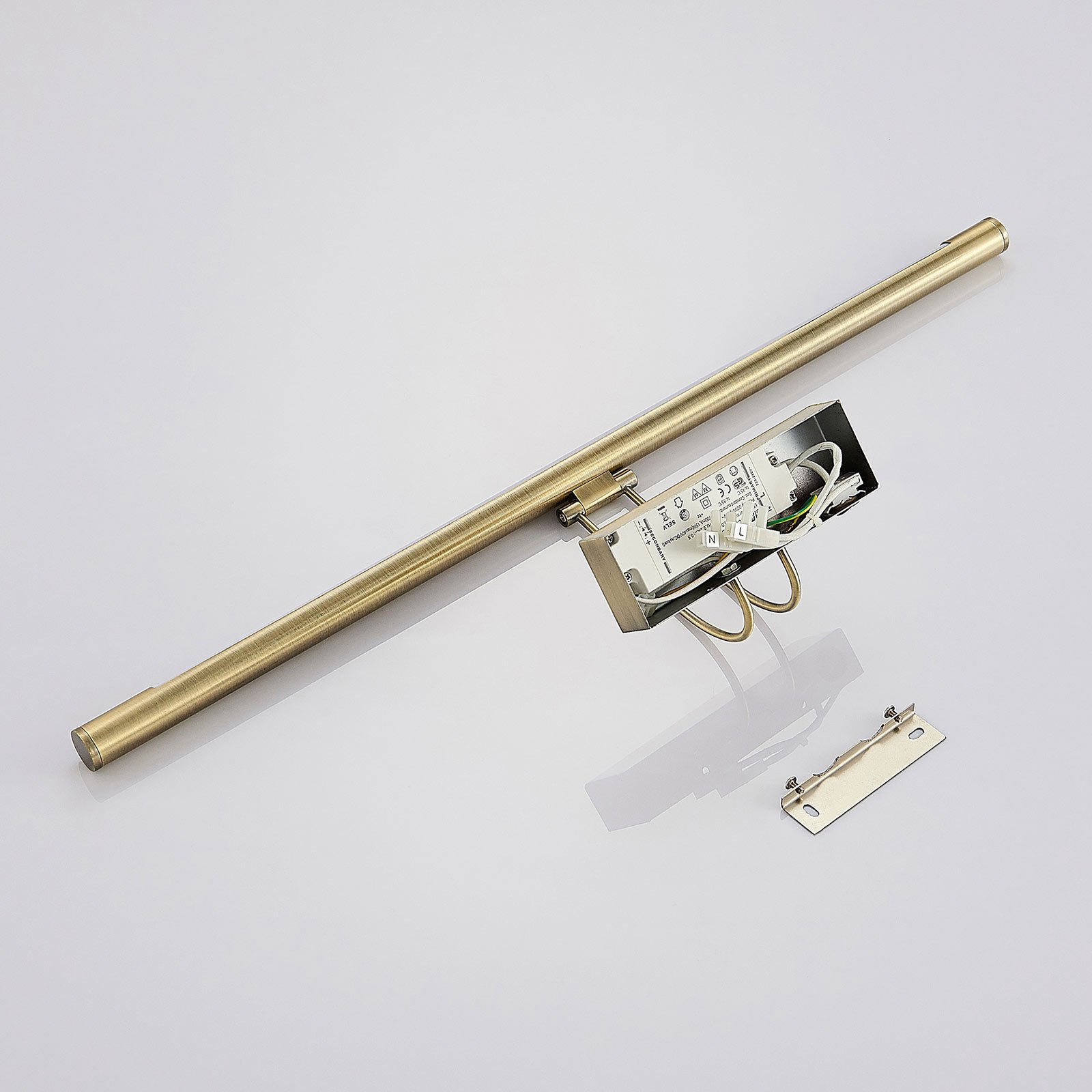 Mailine LED Aplique de Pared Antique Brass - Lindby