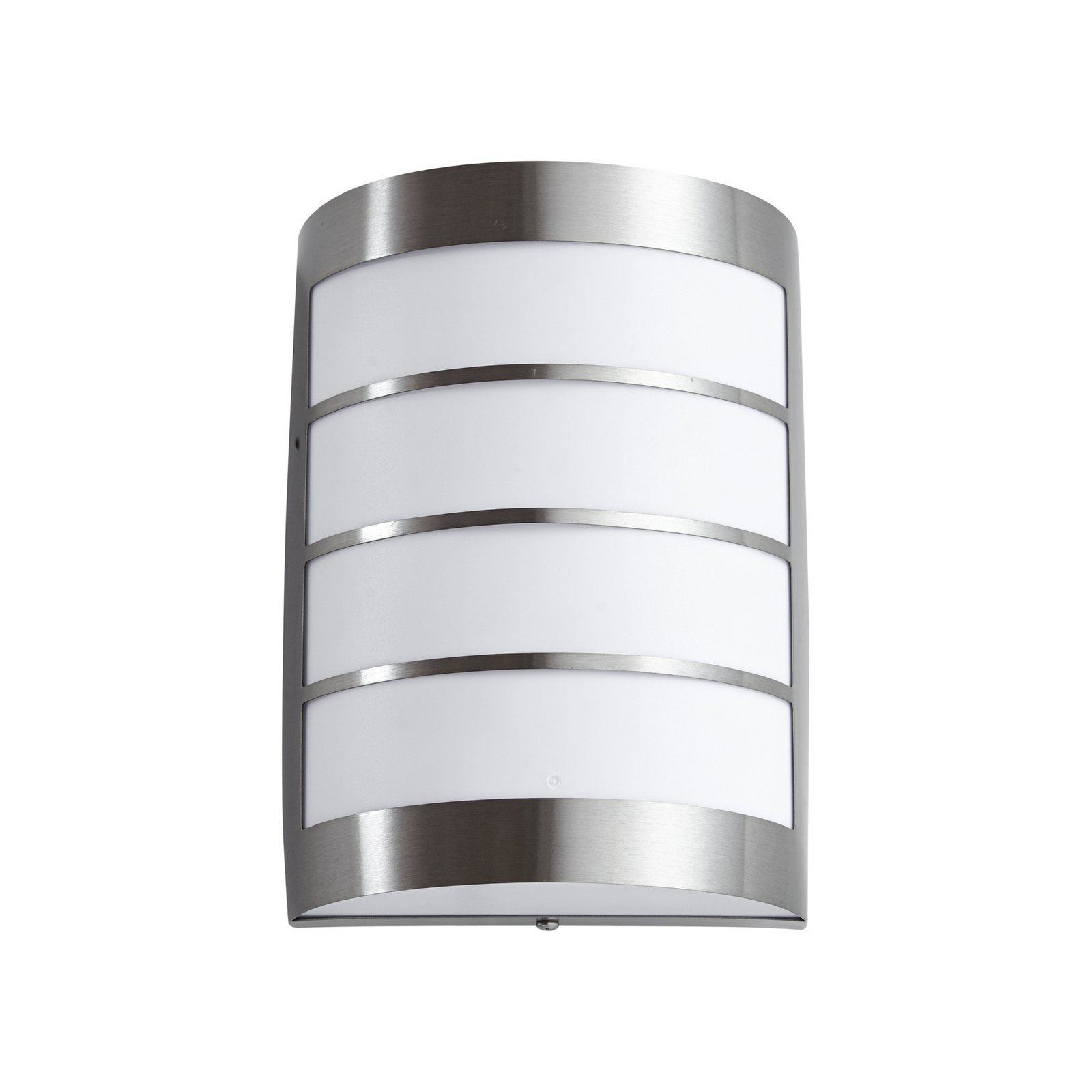 Lindby utendørs vegglampe Noyan, 20 cm, stål, IP44, E27