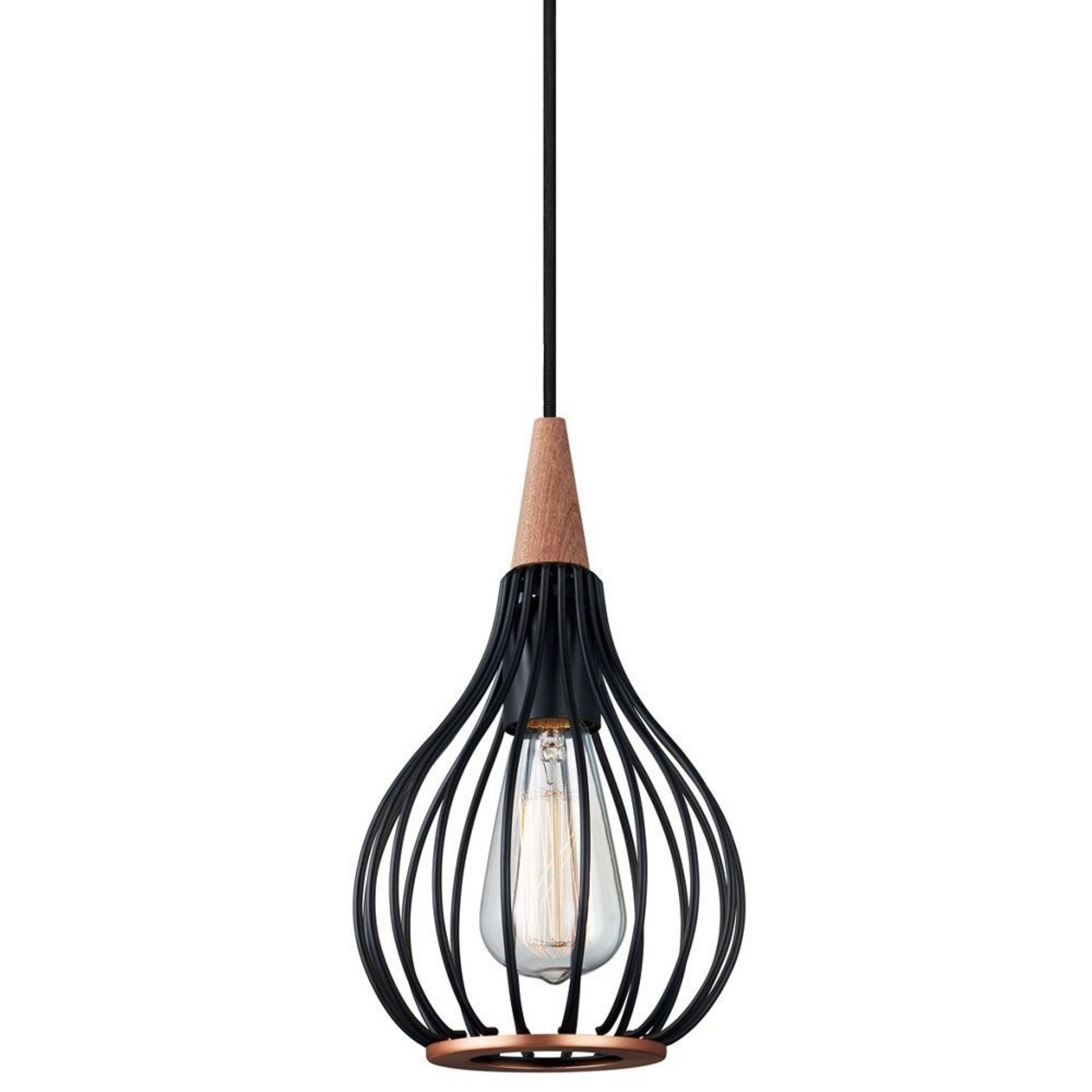 Drops Riippuvalaisin Small Black - Halo Design