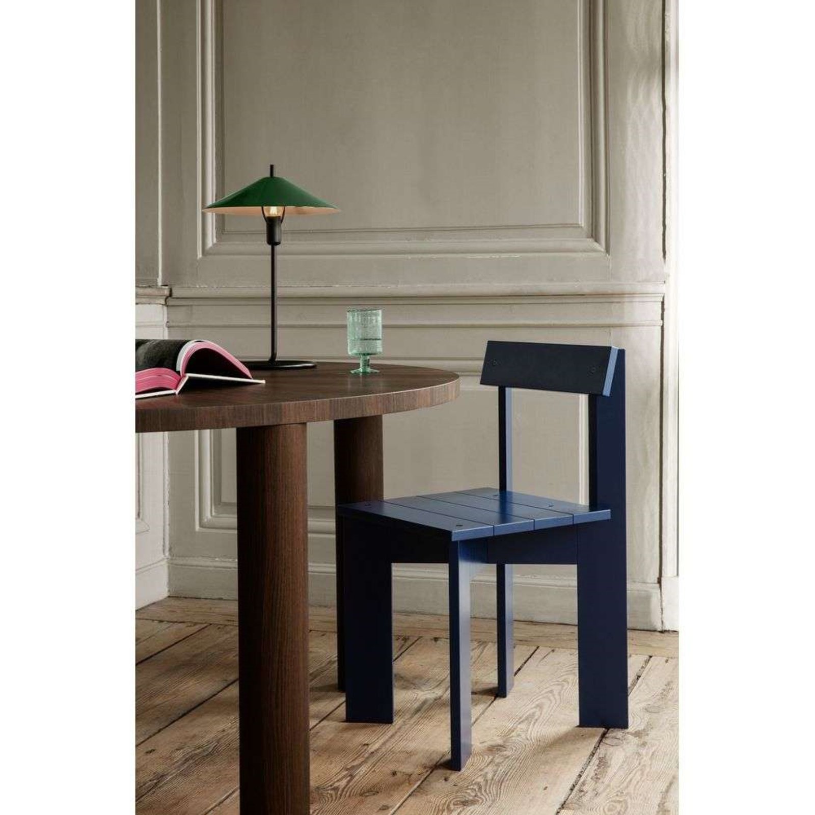 Ark Dining Chair Blue - ferm LIVING