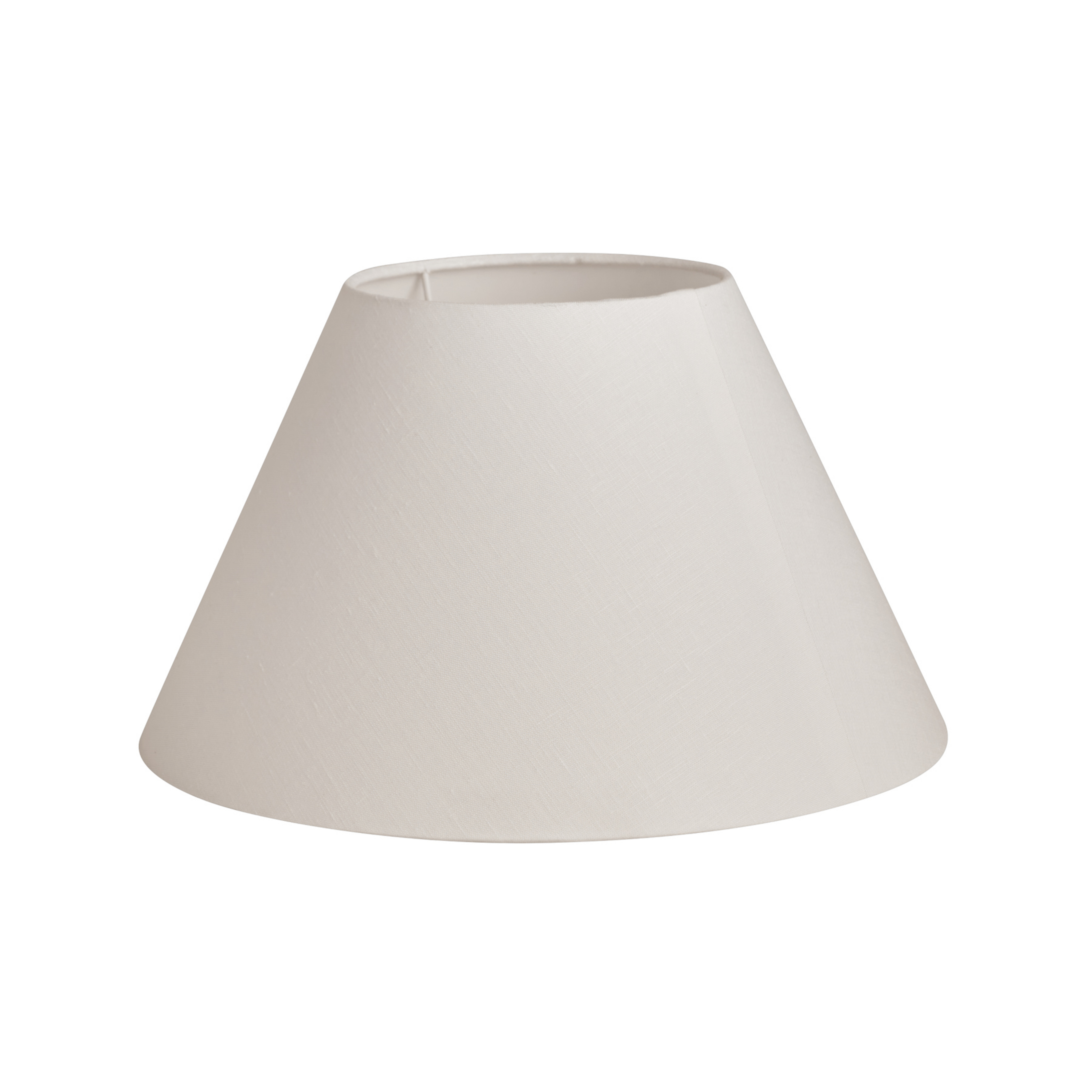 Basic wide lampshade, white, Ø 30 cm - Watt & Veke