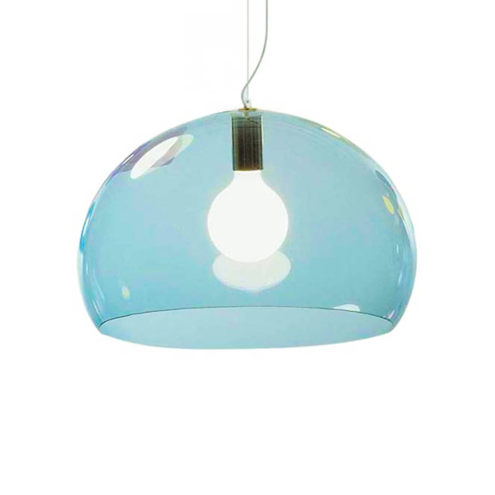 Kartell FL/Y - LED-Pendellampe, himmelblau