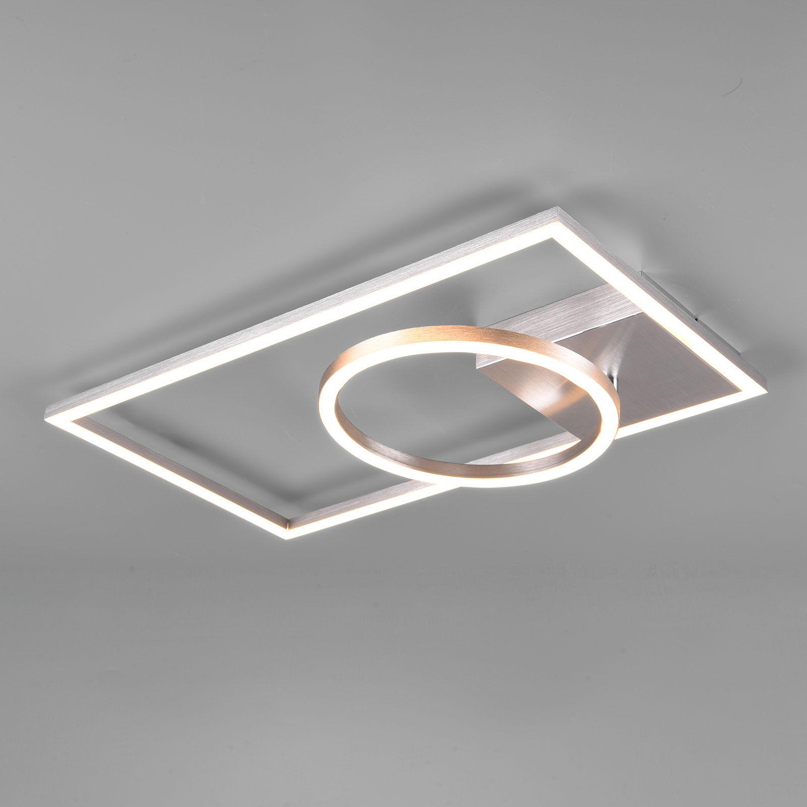 Lampa sufitowa LED Verso, 3 000 K, aluminium