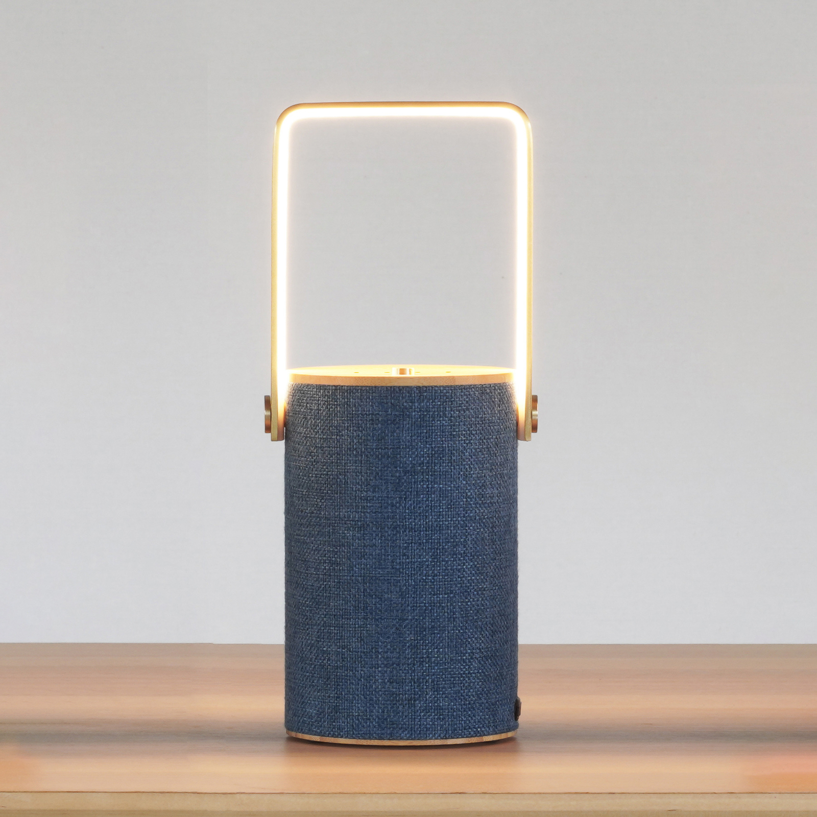 LOOM DESIGN Silo 1 dekorasjonslys, BT-speaker, blå