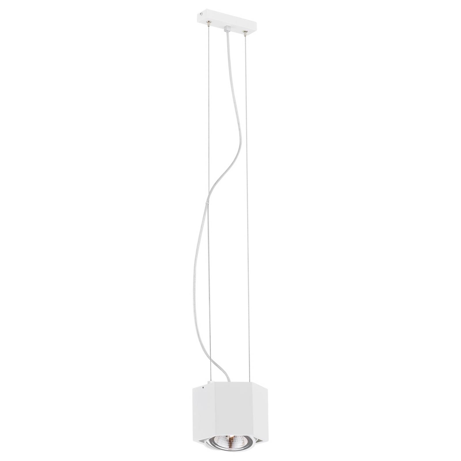 Suspension Elvas orientable 1 lampe blanche