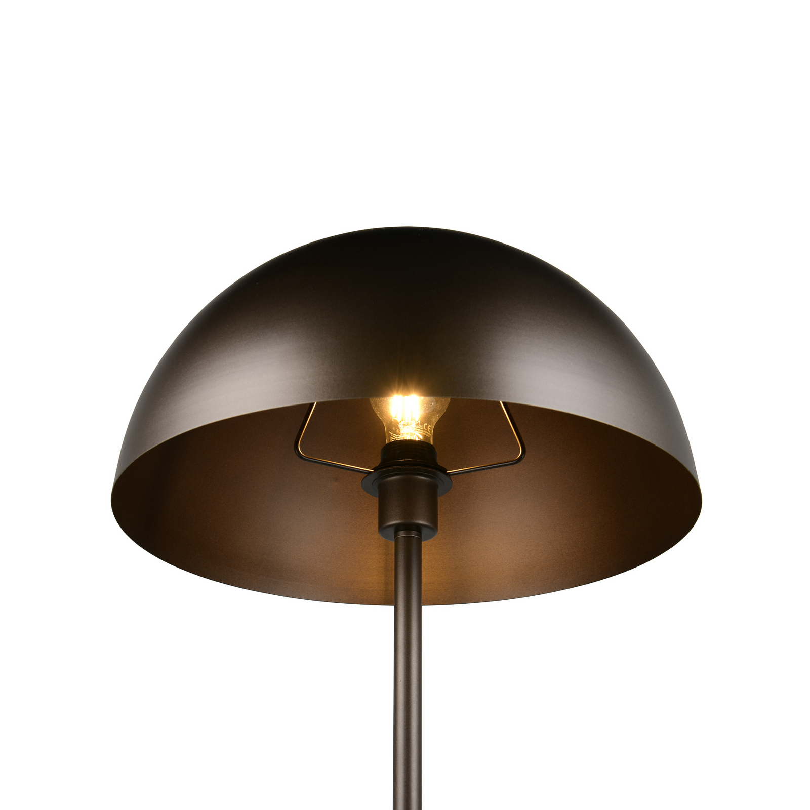 Stāvlampa „Alfie“, platīna krāsā, augstums 130 cm, metāls, E27 Stāvlampa „Alfie“, platīna krāsā, augstums 130 cm, metāls, E27