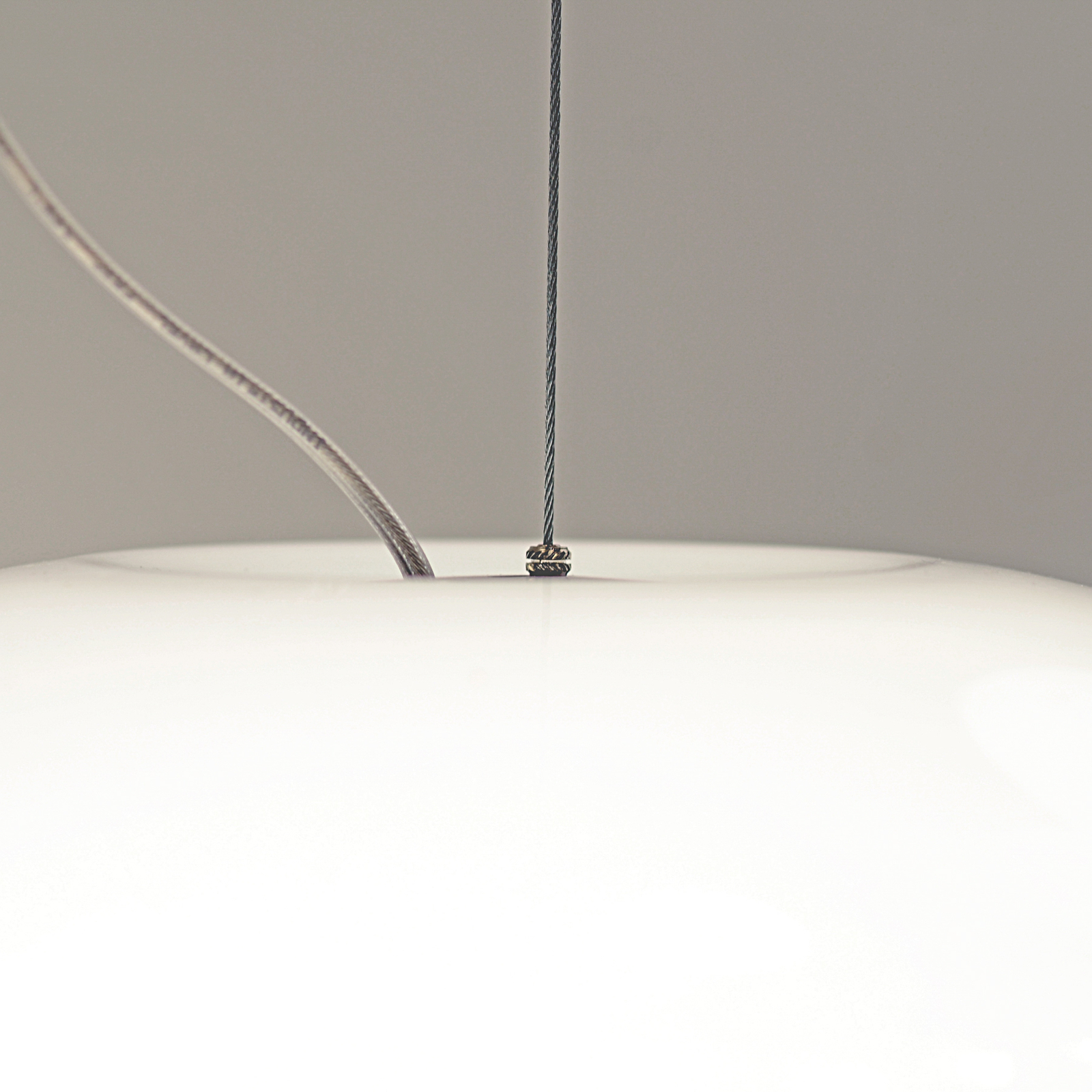 Lámpara colgante de diseño AIH 28 cm blanco mate