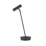 Lampa stołowa LED Tom Pro, czarna, wysokość 47 cm, CCT, ściemniana